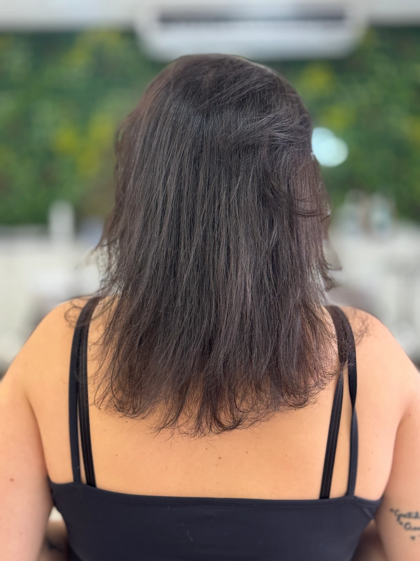 Antes - Mega Hair com Volume